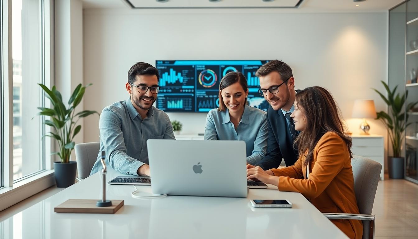 Digital integration architecture and business data flow